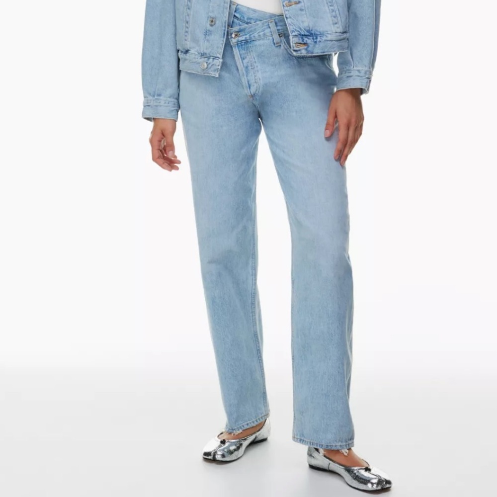 Agolde Criss cross jean size 27